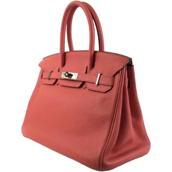 Hermes Birkin A5 Bougainville (Peach) Clemence PHW Dubai