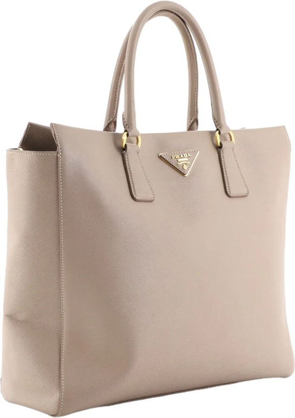 Prada Saffiano Large Galleria Double Zip Tote Cipria Dubai