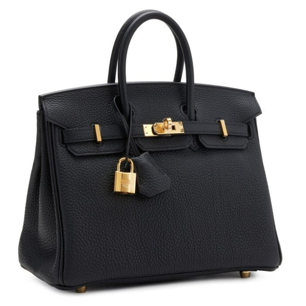 Hermès Birkin 25 Black Togo with Gold Hardware Dubai 