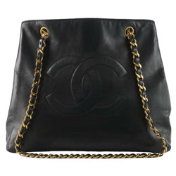 Chanel Bag Black Lambskin Gold Metal Trim