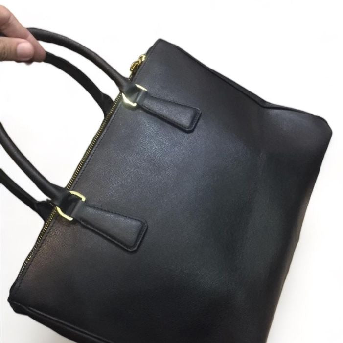 Prada Black Lux Galleria Large Tote Bag in UAE