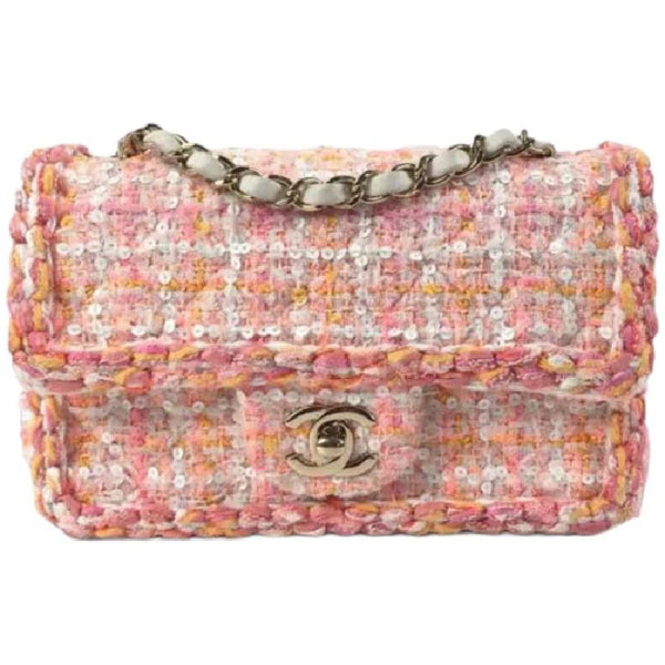 Chanel Classic Flap Tweed Shoulder Bag in UAE