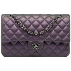 Chanel Medium Classic Iridescent Lambskin Double Flap Shoulder Bag UAE