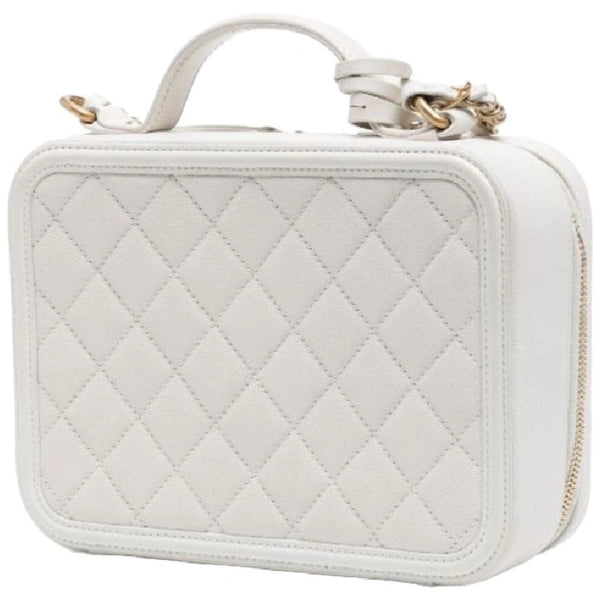 UAE Chanel Pre-Owned Cc Filigree Vanity Bag