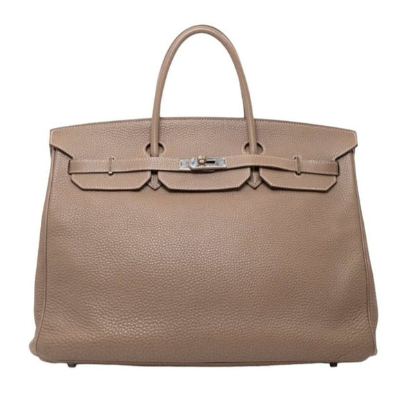 Hermes Birkin 40 Etoupe Clemence Gold Hardware