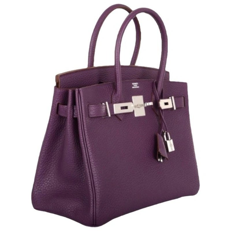 Hermes Fjord Birkin 30 in Cassis Dubai