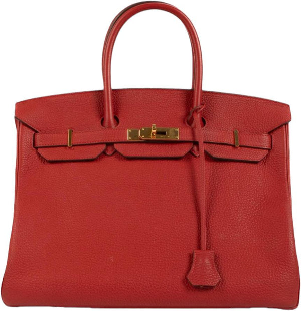 Hermès Birkin 35 Rouge Grenat Togo GHW