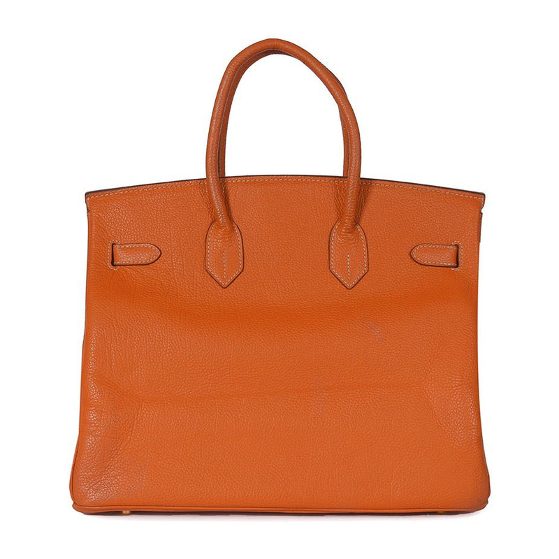 Hermes Birkin 35 Brown Vintage, Sunset Beach Painted Dubai