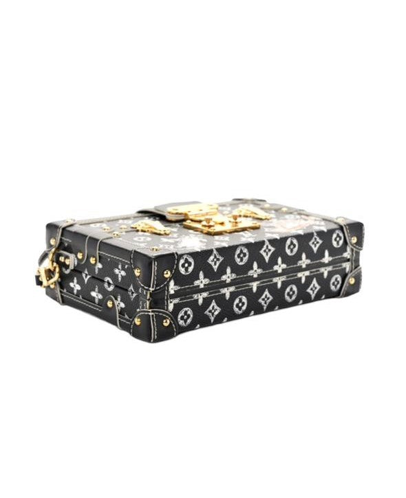 Louis Vuitton Catogram Petite Malle Black UAE