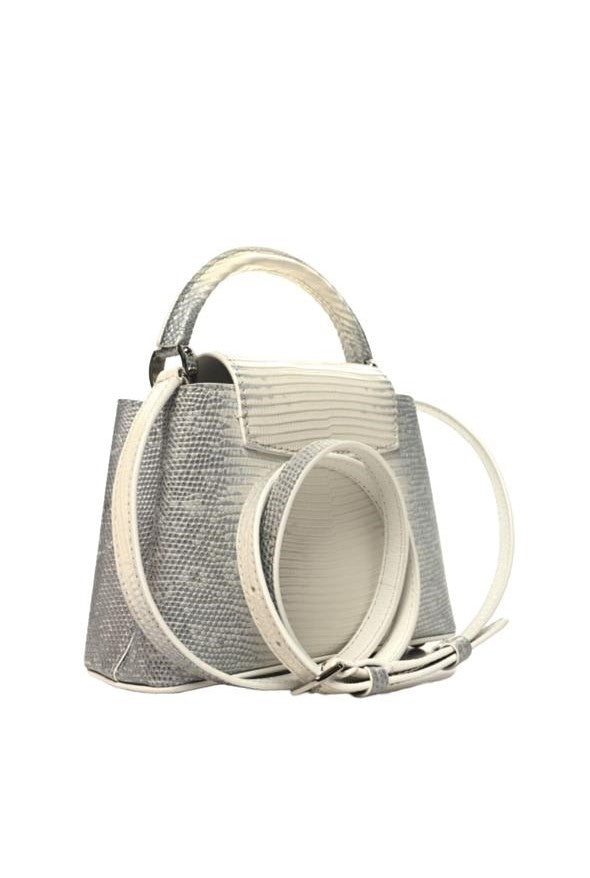 Louis Vuitton Lizard Capucines Mini White UAE