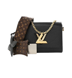 Louis Vuitton EPI Pillow Twist Mm Shoulder Bag Black