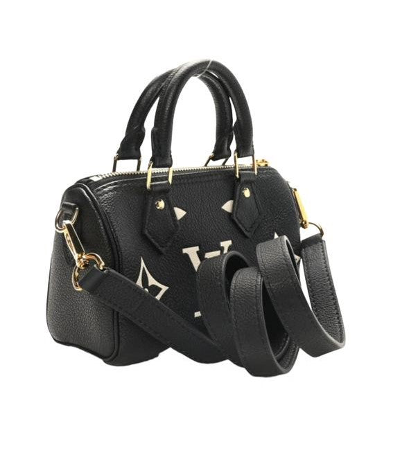 Louis Vuitton Empreinte Monogram Giant Nano Speedy Black Beige Dubai