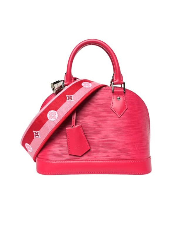 Louis Vuitton EPI Jacquard Alma BB Rose Pondicherry UAE