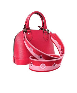 Louis Vuitton EPI Jacquard Alma BB Rose Pondicherry