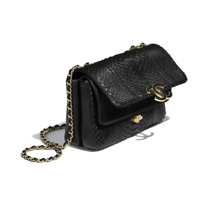 Chanel Python Handbag Black (Limited Edition) UAE