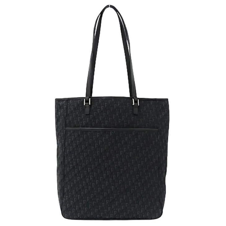 Christian Dior Women's Tote Bag Trotter Jacquard Black (Vintage) In Dubai UAE