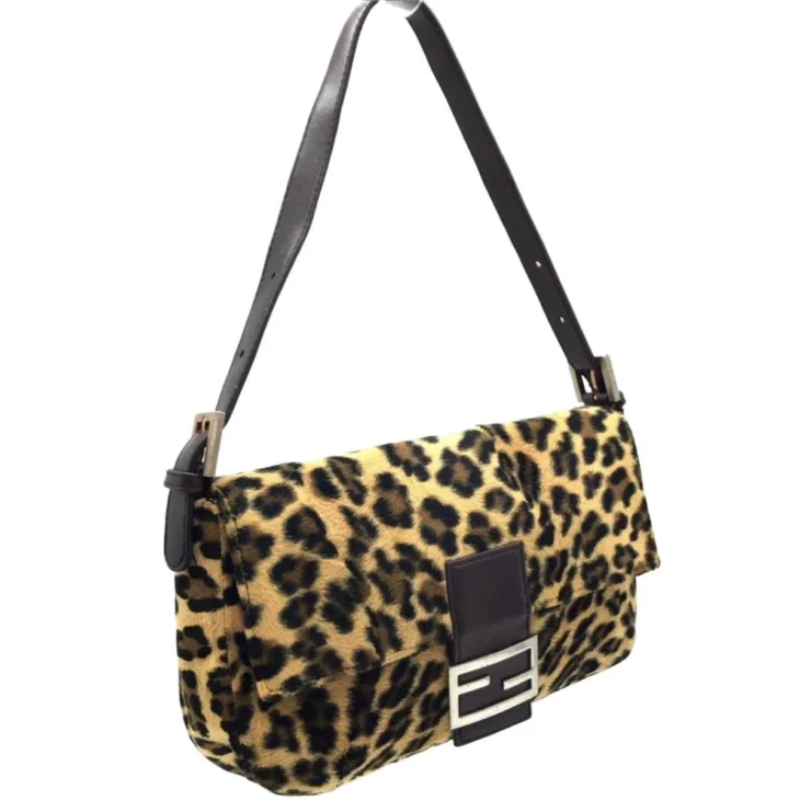 Fendi Baguette Leopard furr - Image 2