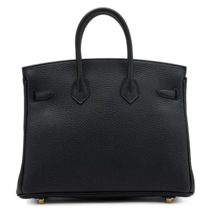 HERMÈS BIRKIN 25 BLACK TOGO WITH GOLD HARDWARE - Image 3