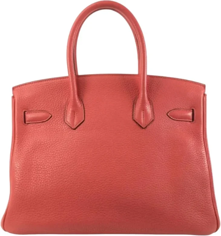 Hermes Birkin A5 Bougainville (Peach) Clemence PHW DUBAI, UAE