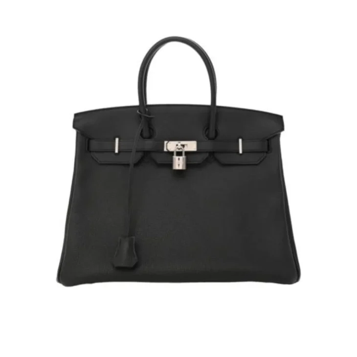 Hermes Black 35cm Togo PHW