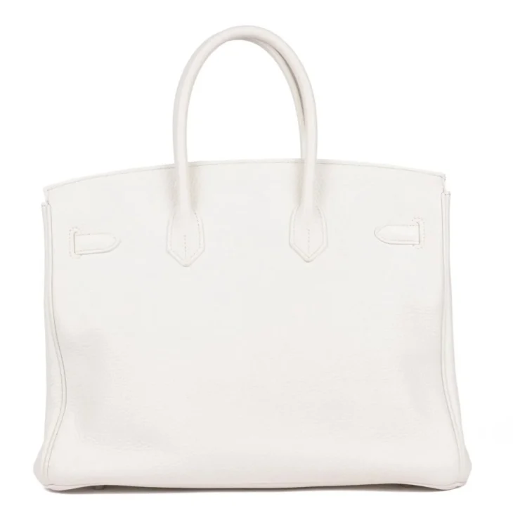 Rent Hermes Limited Edition Club Birkin 35 White Gris Dubai, UAE