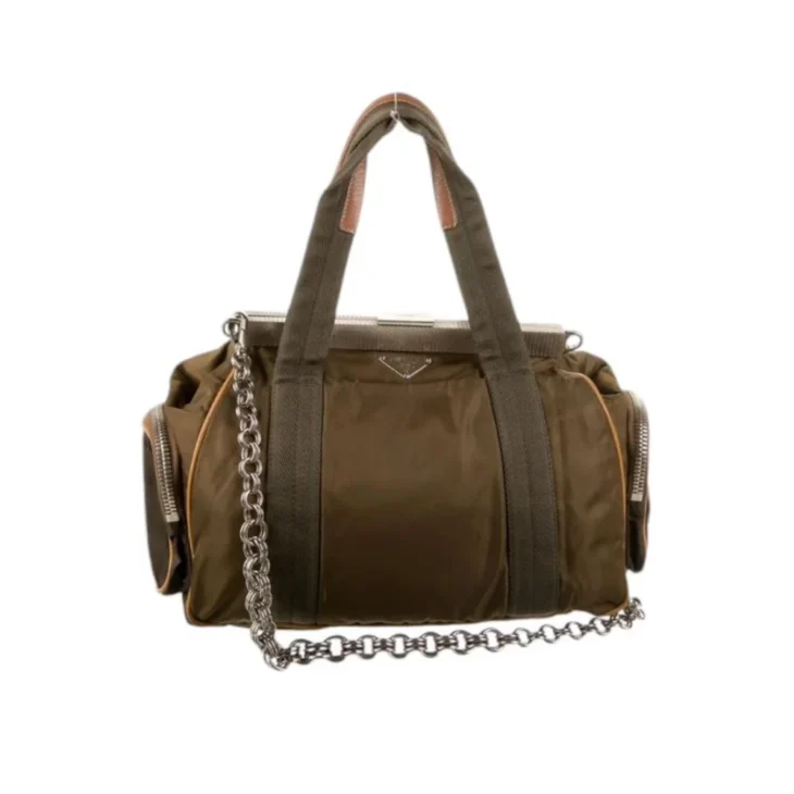 PRADA Tessuto Nylon Active Shoulder Bag Giunco UAE