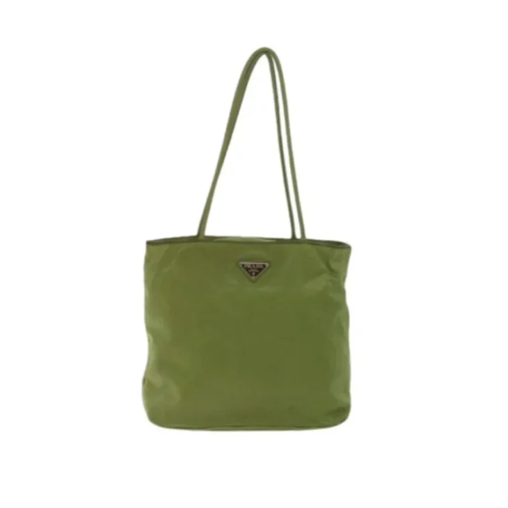 Prada Tote Tessuto Green