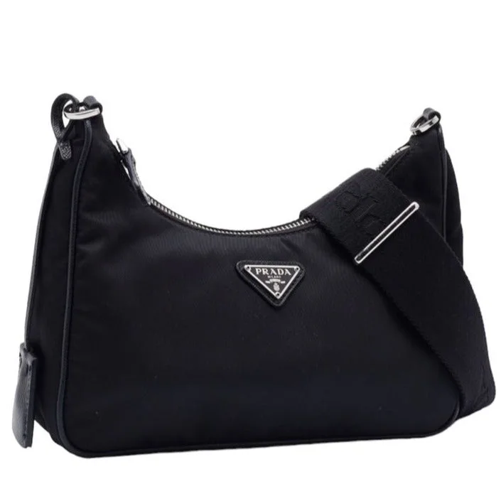 Prada Black Nylon and Leather Re-Edition 2005 Shoulder Bag + Shipping Dubai, UAE