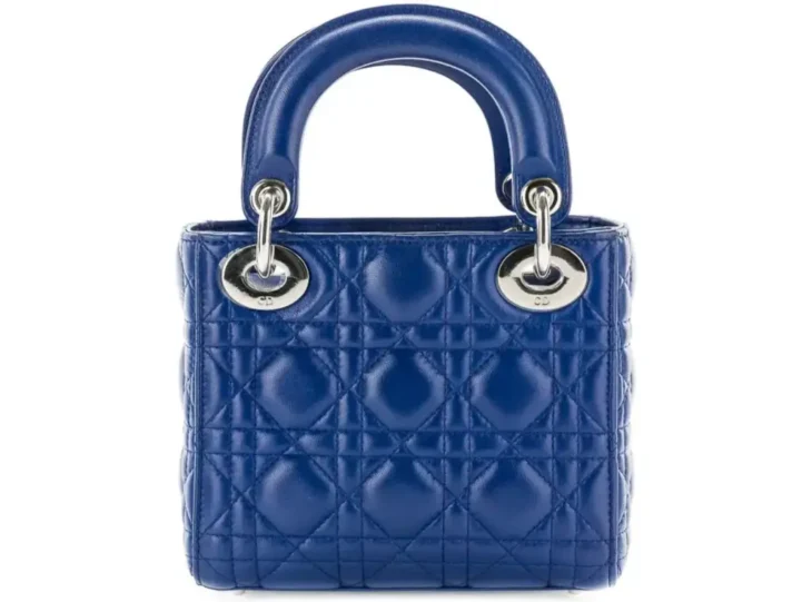 CHRISTIAN DIOR LADY DIOR BLUE SMALL in Dubai