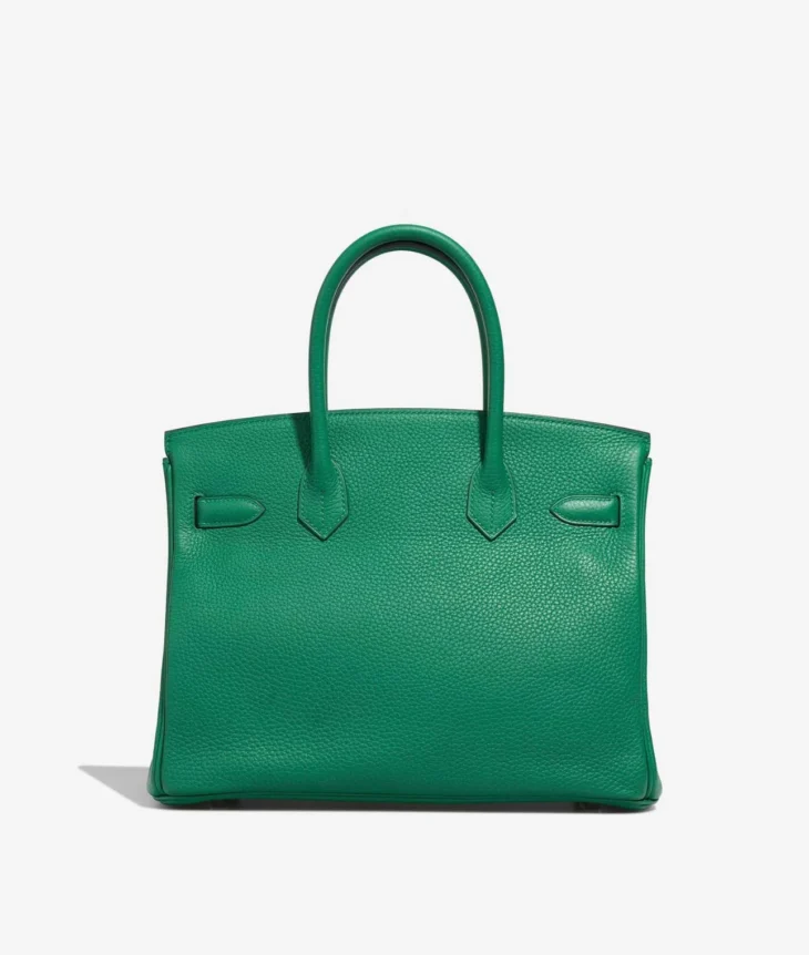 HERMES Togo Birkin 30 Bambou Green - Image 2