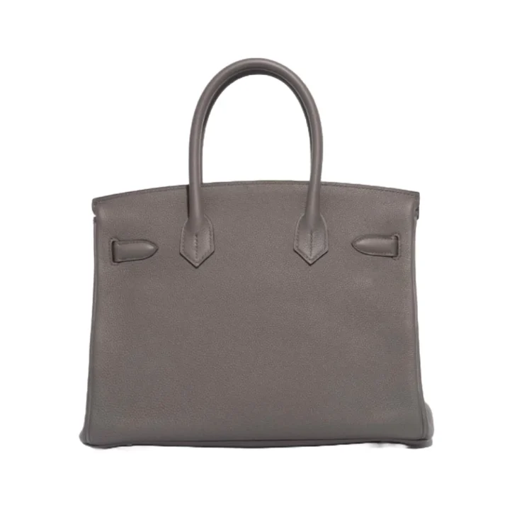 Hermès Birkin 30, Togo Grey Palladium Hardware - Image 2