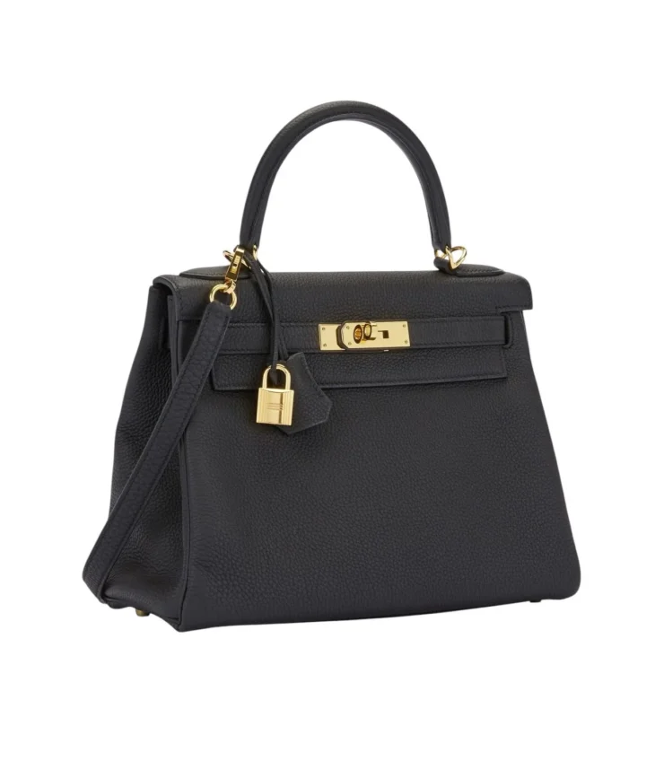 Hermes Kelly 32 Retourne Black Togo - Image 2