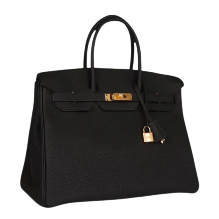 UAE Hermès Birkin 35 Black Togo Gold Hardware