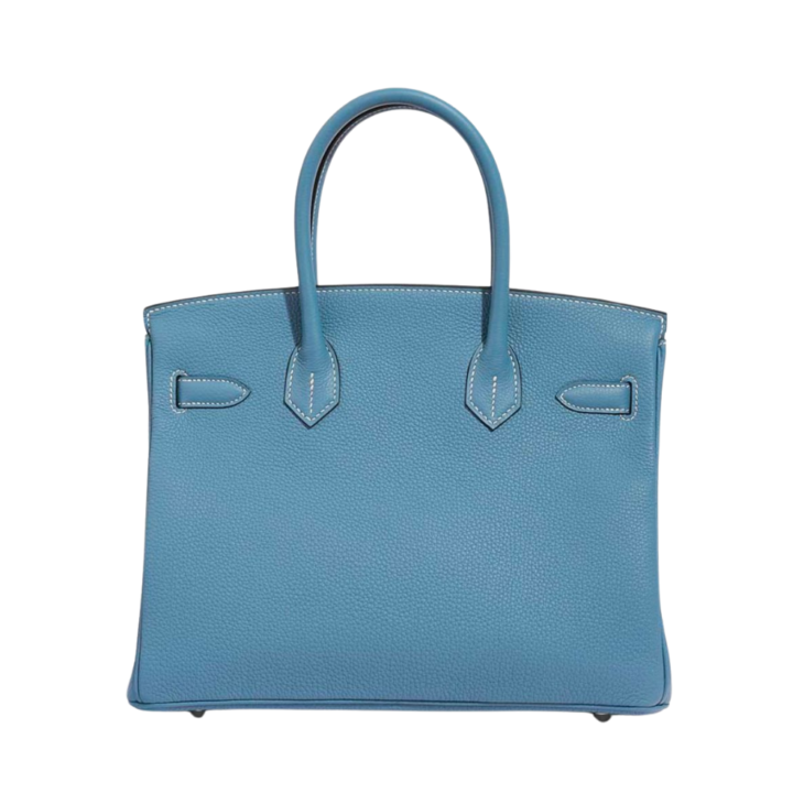 Birkin 30 Togo Bleu Jean - Image 2