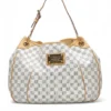 Louis Vuitton White Damier Azur Galliera PM