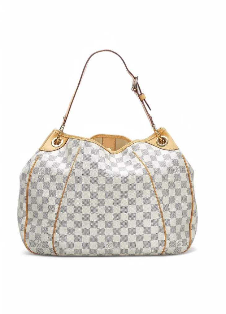 Louis Vuitton White Damier Azur Galliera PM - Image 2