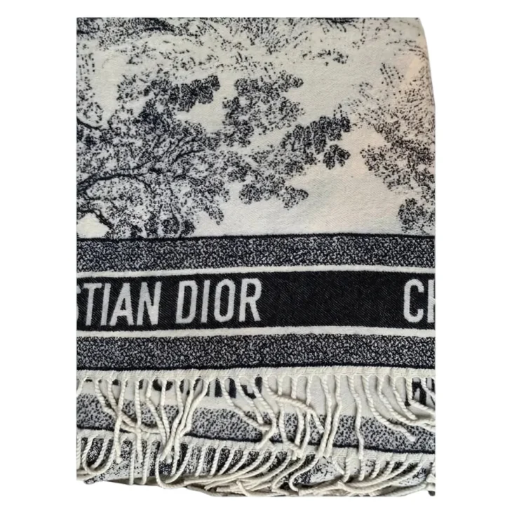 Dior Cashmere scarf Never worn Beige, Cashmere
