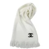 Chanel Cashmere scarf Very good condition White, Cashmere - Image 2