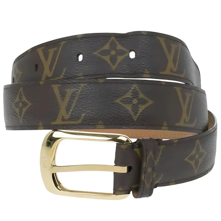 Louis Vuitton Ellipse Monogram Canvas Belt 85CM
