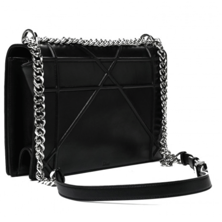 Christian Dior Black Large Diorama Shoulder Bag - Image 3