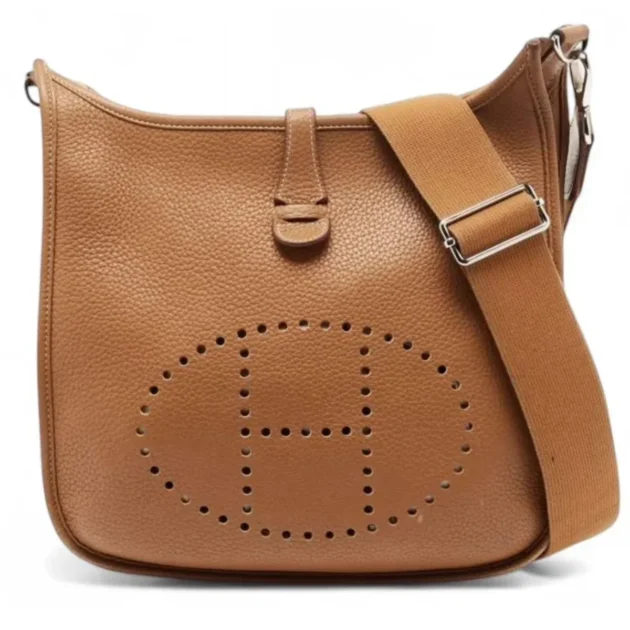Hermes Evelyne III Taurillon Clemence PM Gold