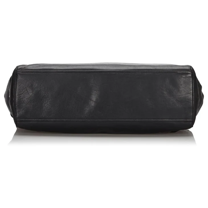Prada Black Leather Easy Shoulder Bag - Image 4